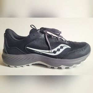 NWOB Saucony Aura TR Hiker Black and Gravel Men's 13 (S20862-10)